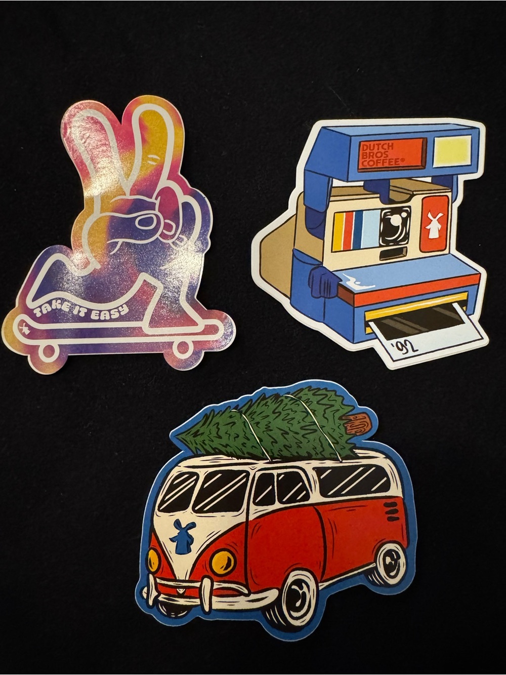 Dutch Bros Retro Collectible Stickers